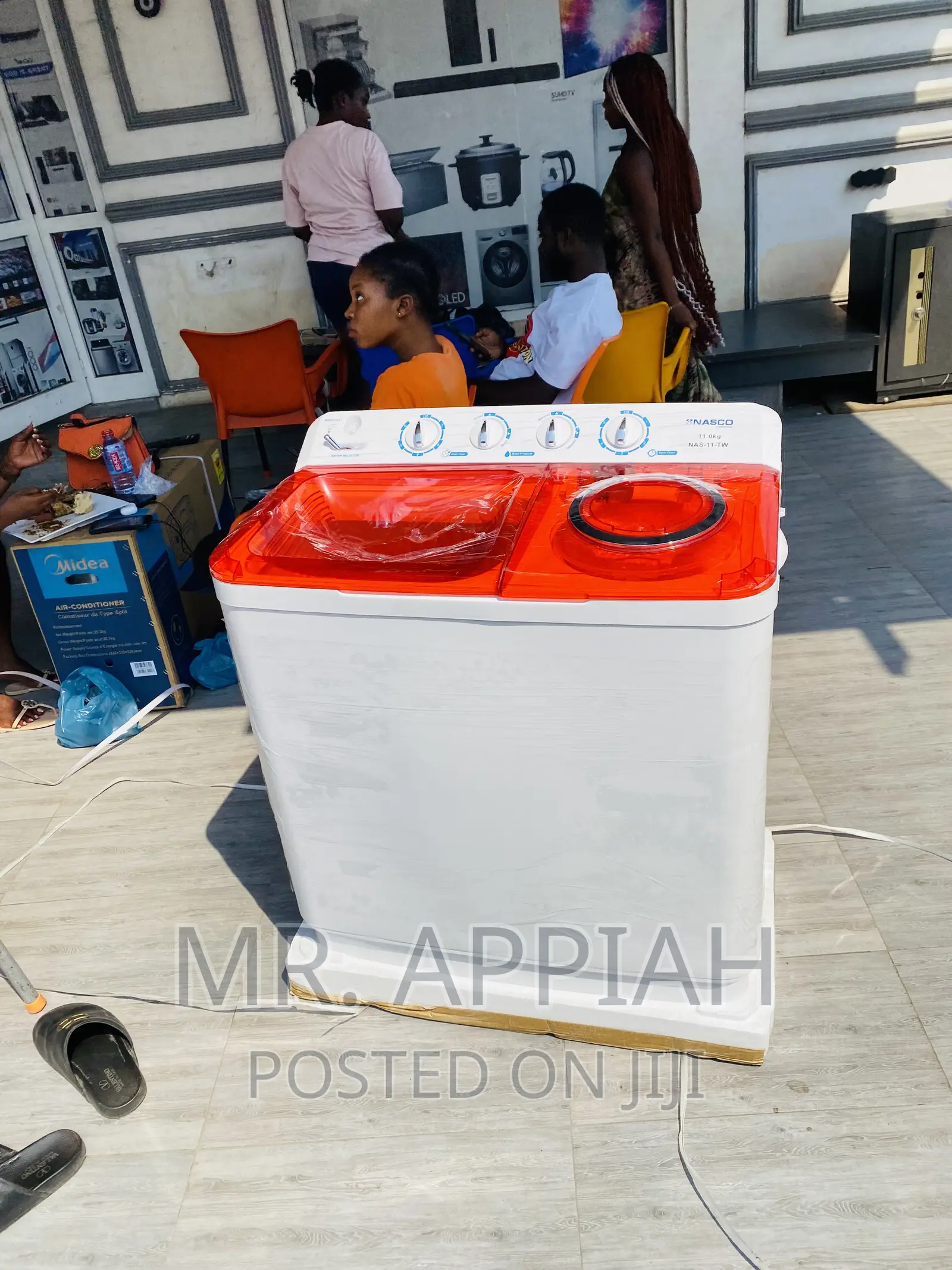 Quality Nasco 11kg Top Load Electric Washing Machine 