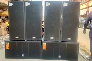 6 Speakers Complete With Full Rack