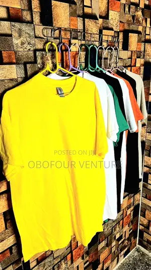 Unisex Plain T-Shirts From USA 