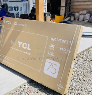 Long Lasting TCL 75p635 75 Inch HDR Google Tv 