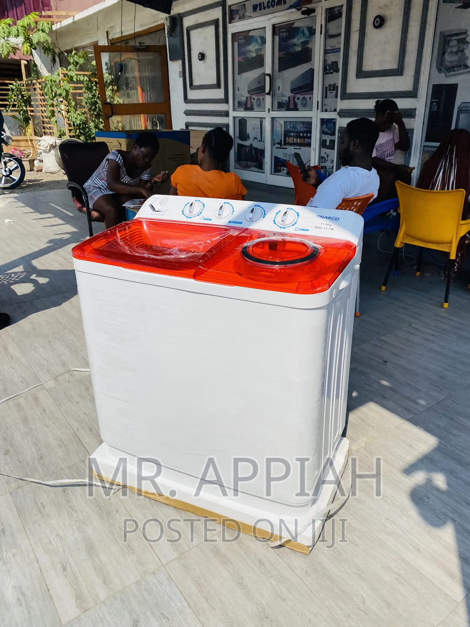 Durable Nasco 11kg Top Load Electric Washing Machine 