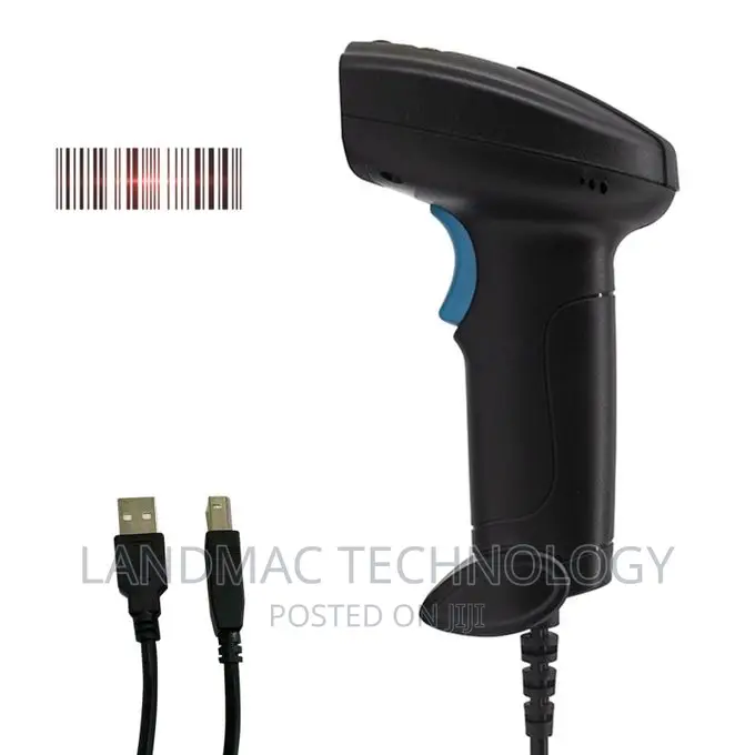 1D Barcode Scanner Handheld USB Wired Bar Code Reader Manual