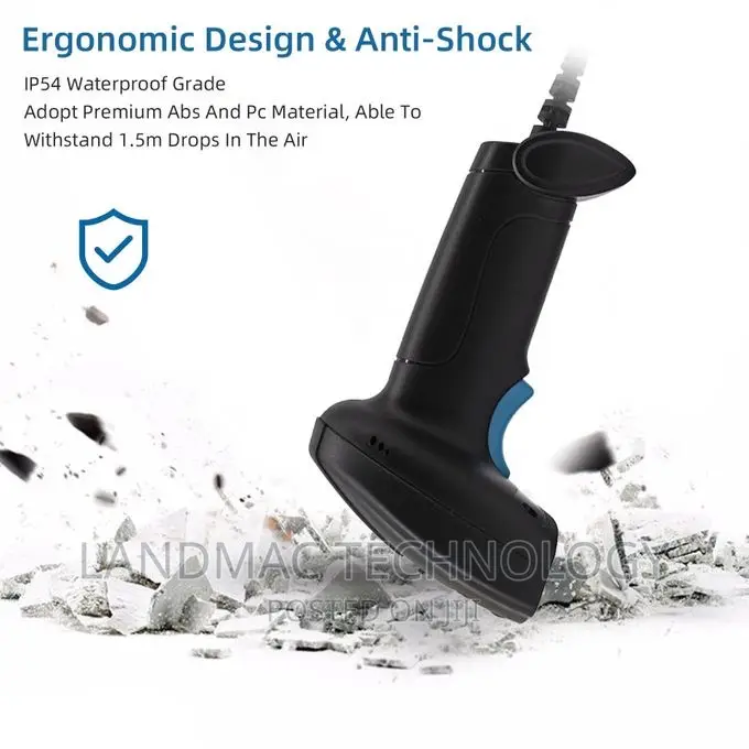 1D Barcode Scanner Handheld USB Wired Bar Code Reader Manual