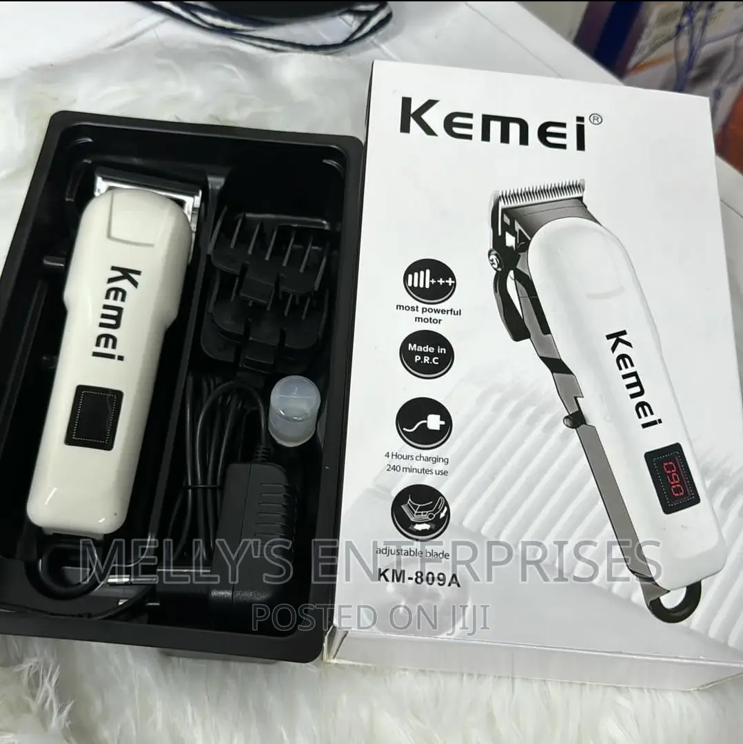 Kemei Cordless Digital Rechargeable Hair Clipper