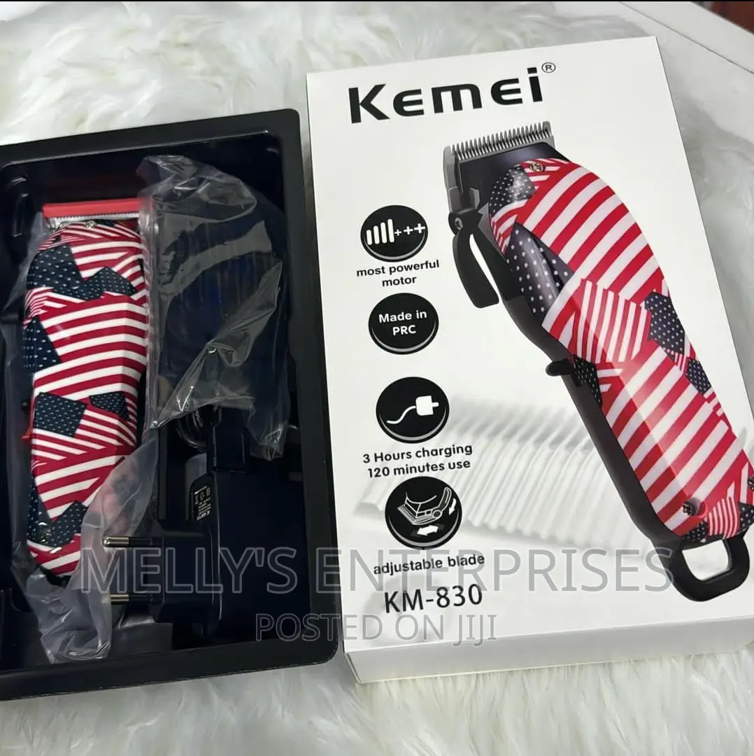 Kemei Cordless Digital Rechargeable Hair Clipper