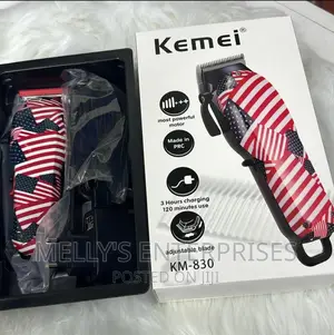 Kemei Cordless Digital Rechargeable Hair Clipper