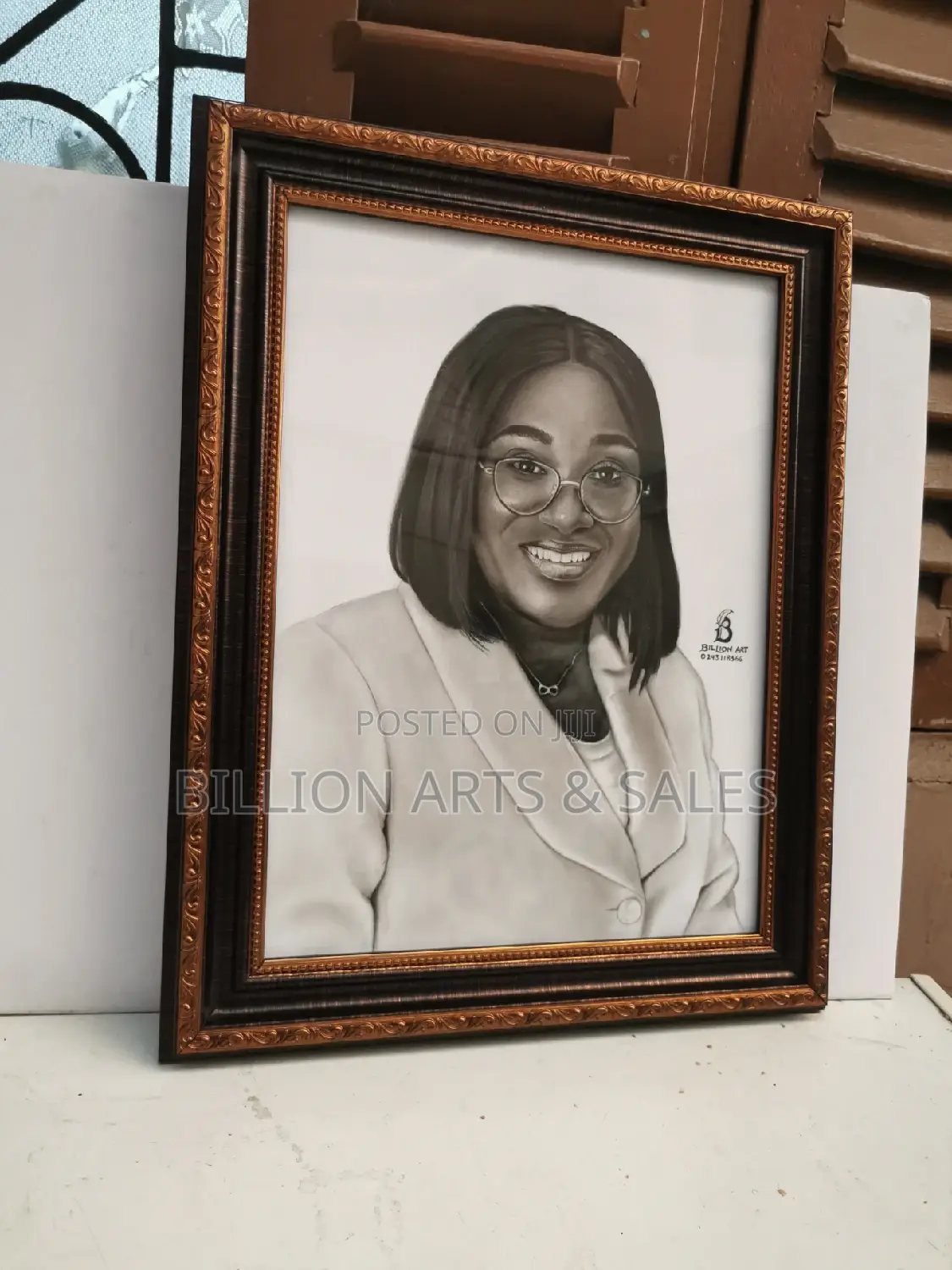 Realistic Pencil Portrait Drawing