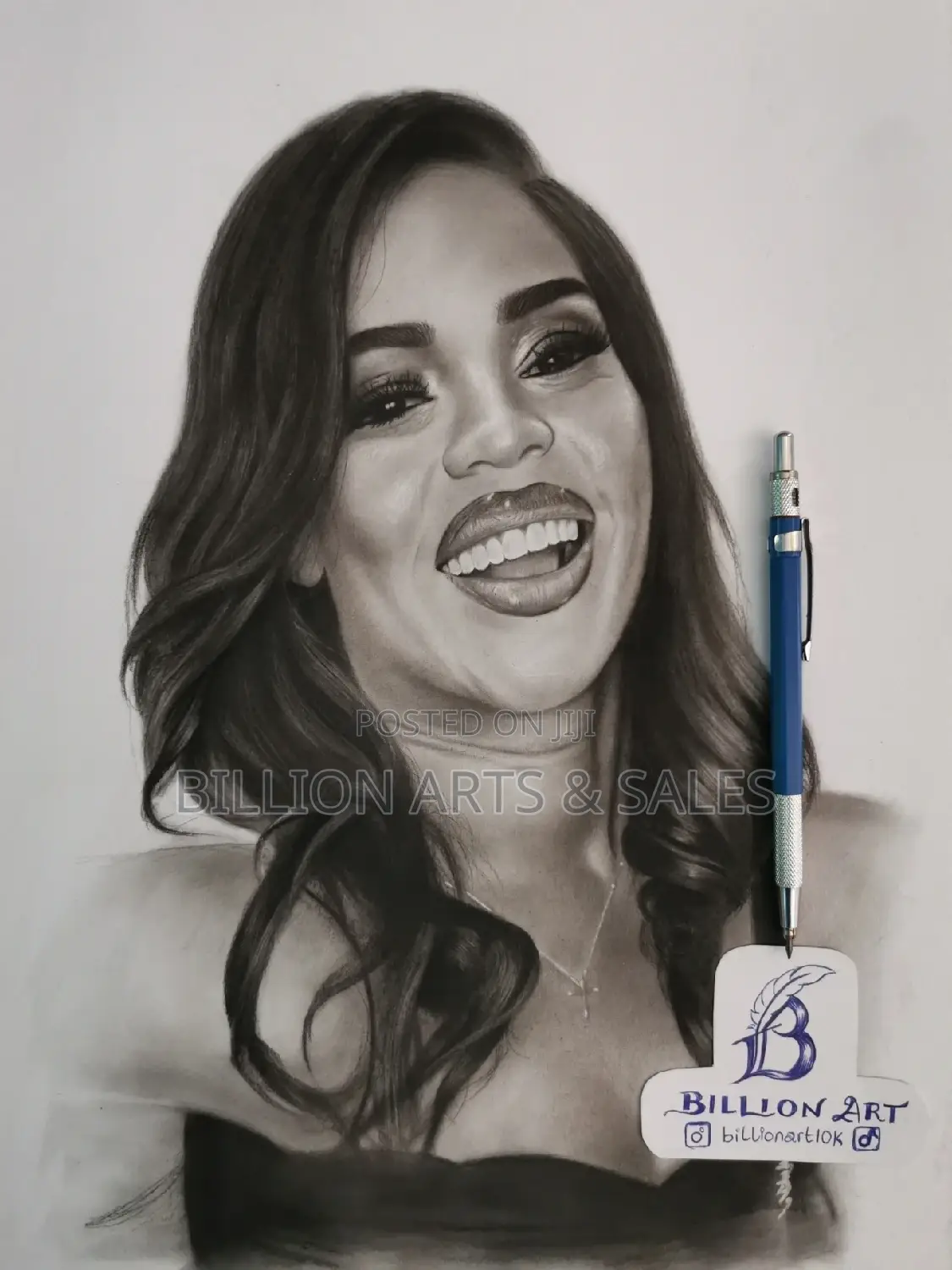 Realistic Pencil Portrait Drawing