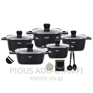 10pcs Kola Granite Cookware Set