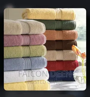 Superior Quality Cotton Absorbent Bathe Large Towels