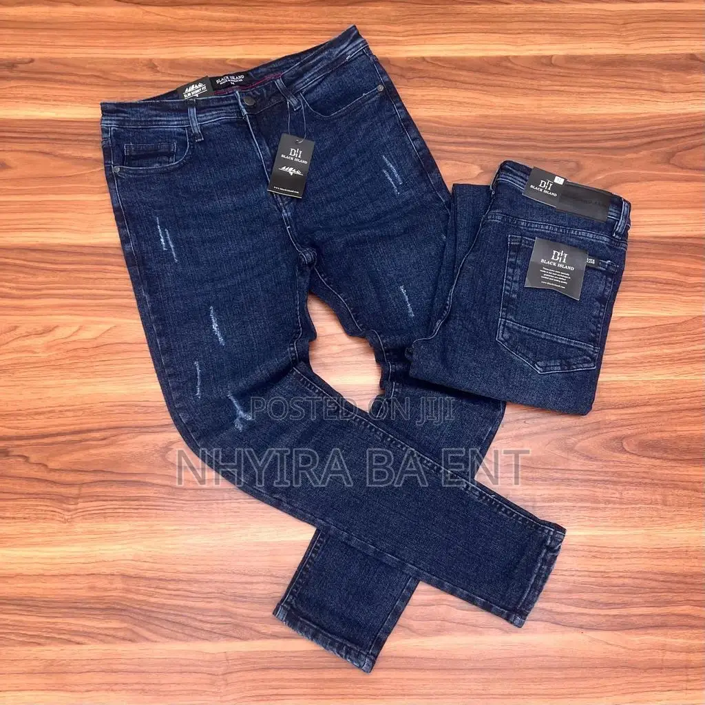 Black Island Stock Jeans Available