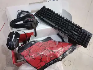 4in1 Gaming Keyboard Mouse, Headset Mouse Pad