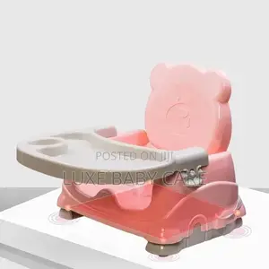 Booster Seat With Adjustable Food Tray