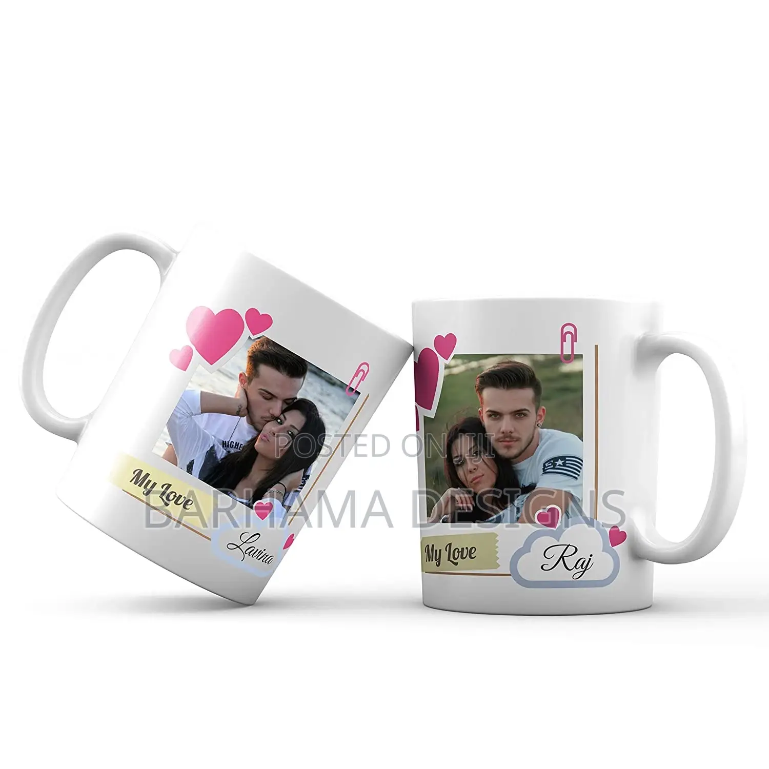 Plain Coated Mug