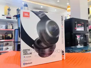 Glossy Black Sound Quality JBL Live 660 Headphones