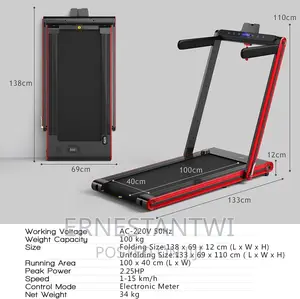 Bluetooth Speaker Foldable Treadmill