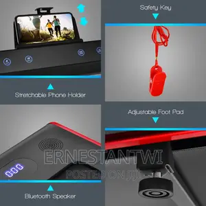 Bluetooth Speaker Foldable Treadmill