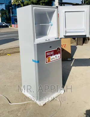 Fabulous Zara 22TM Double Door Electric Fridge(Silver).