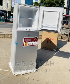 Zara 22TM Double Door Electric Fridge With Shelves.