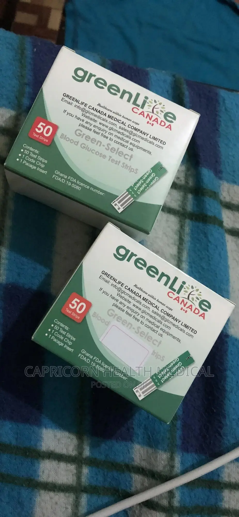 Glucometer Strips Greenlife