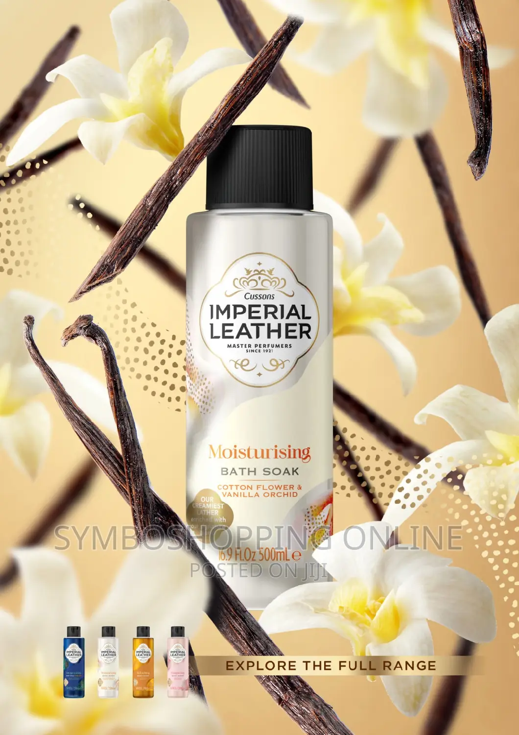 Imperial Leather Moisturising Cotton Flower Vanilla Orchid
