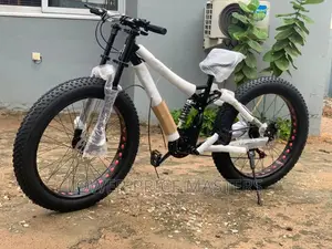 Snow Mountain Bike With Spoke Wheels and Blade
