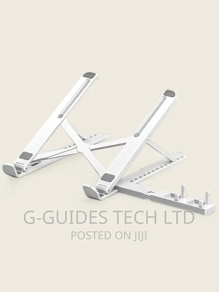 Laptop Stand With Phone Holder Adjustable and Aluminum