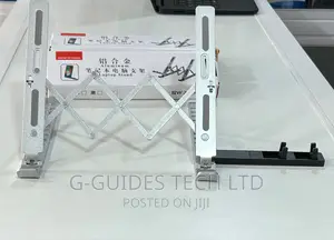 Laptop Stand With Phone Holder Adjustable and Aluminum
