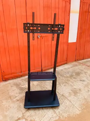 Affordable Mobile Tv Stand With Wheels for 32”-75” Tv