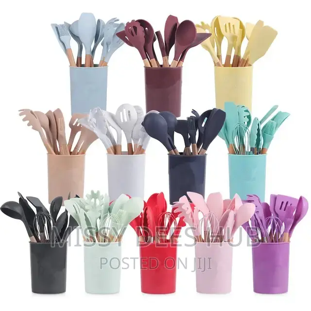 12pcs Silicone Kitchen Set