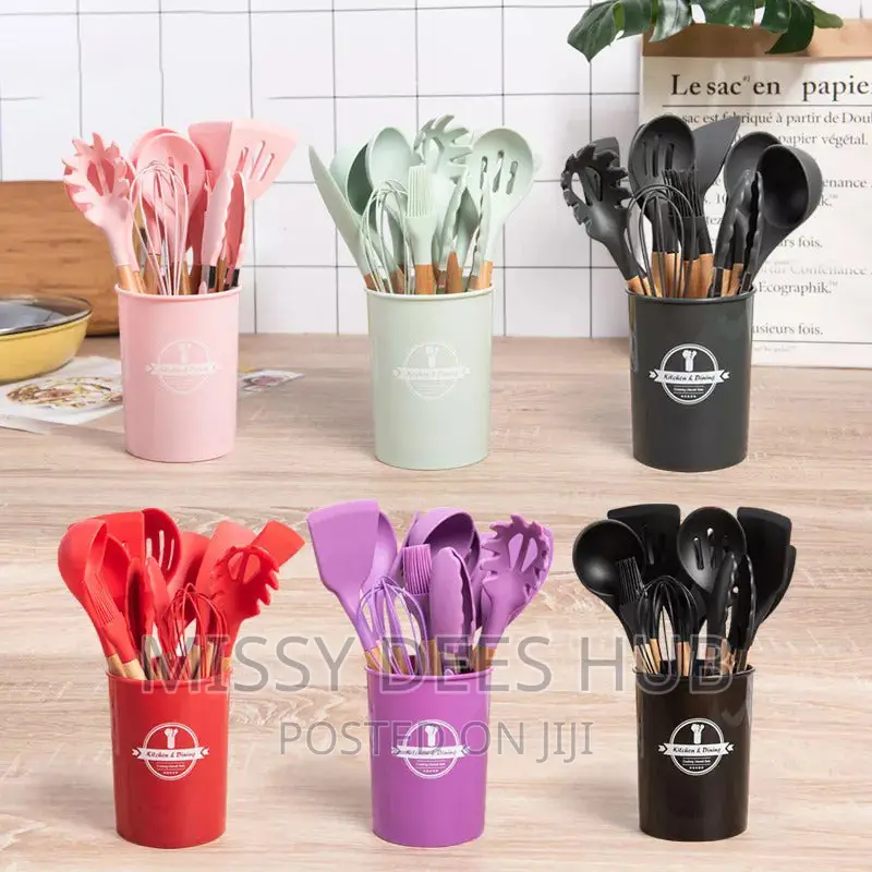 12pcs Silicone Kitchen Set