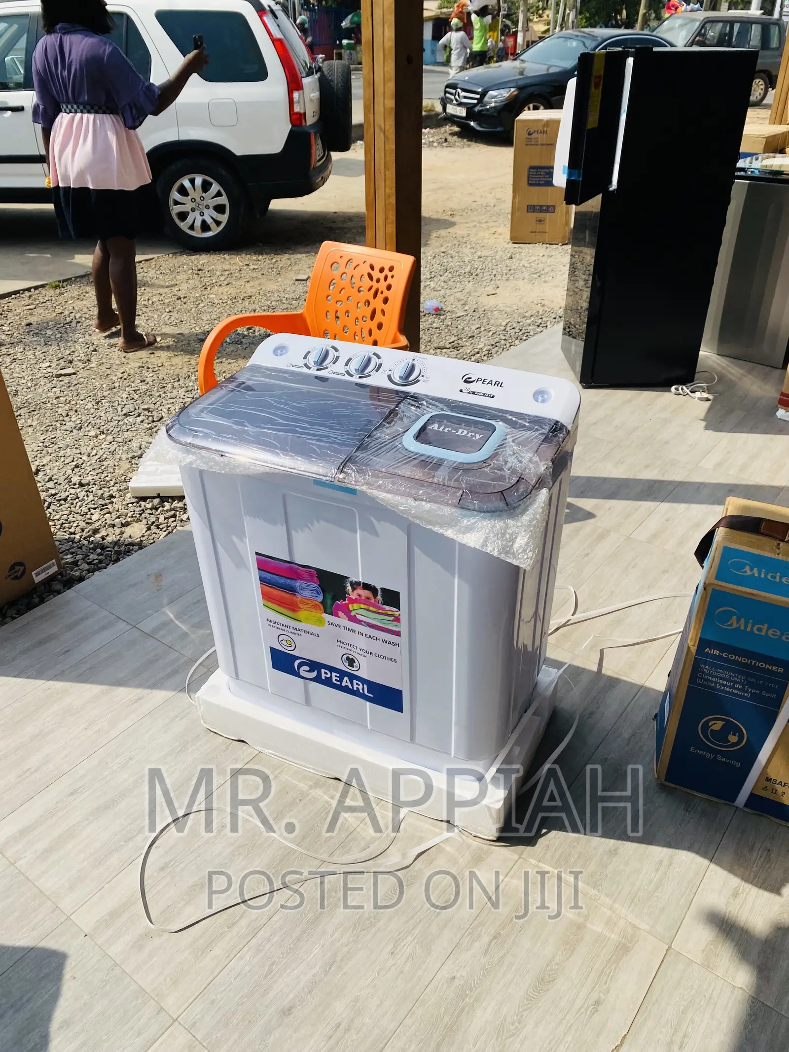 Purchase Original Pearl 7kg Top Load Washing Machine.