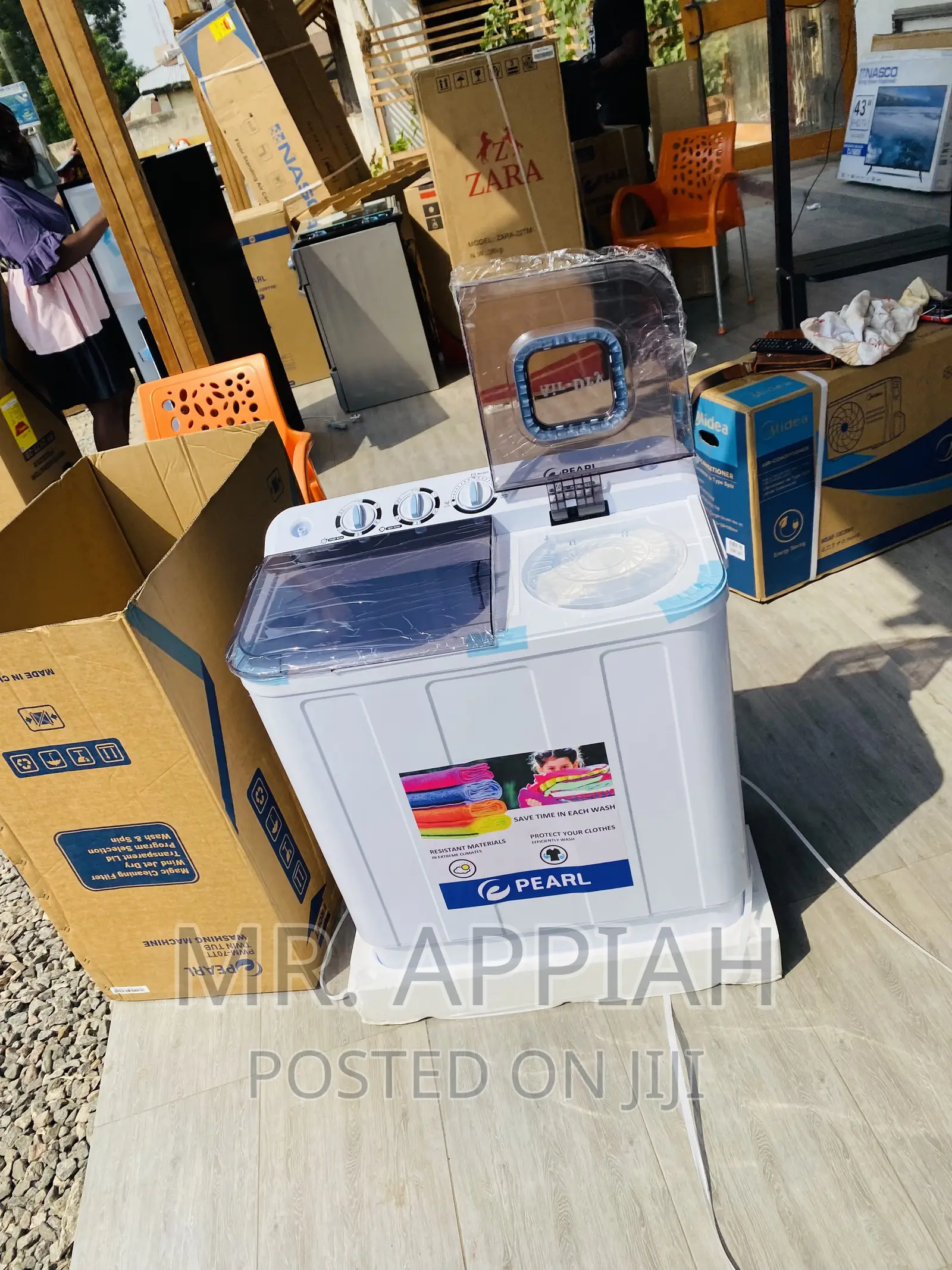 Extremely Authentic Pearl,7kg Top Load Washing Machine.