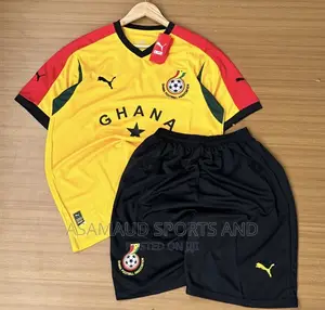 Original Retro Kids Ghana Jersey At Cool Price