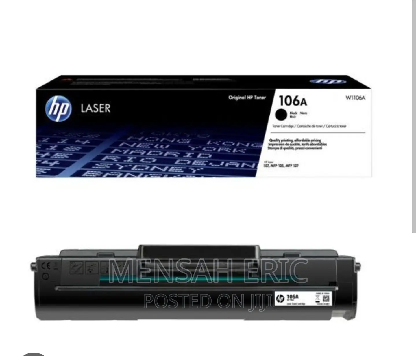 Hp 106a Laser Toner Cartridge