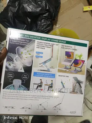 Laptop Stand With Fan