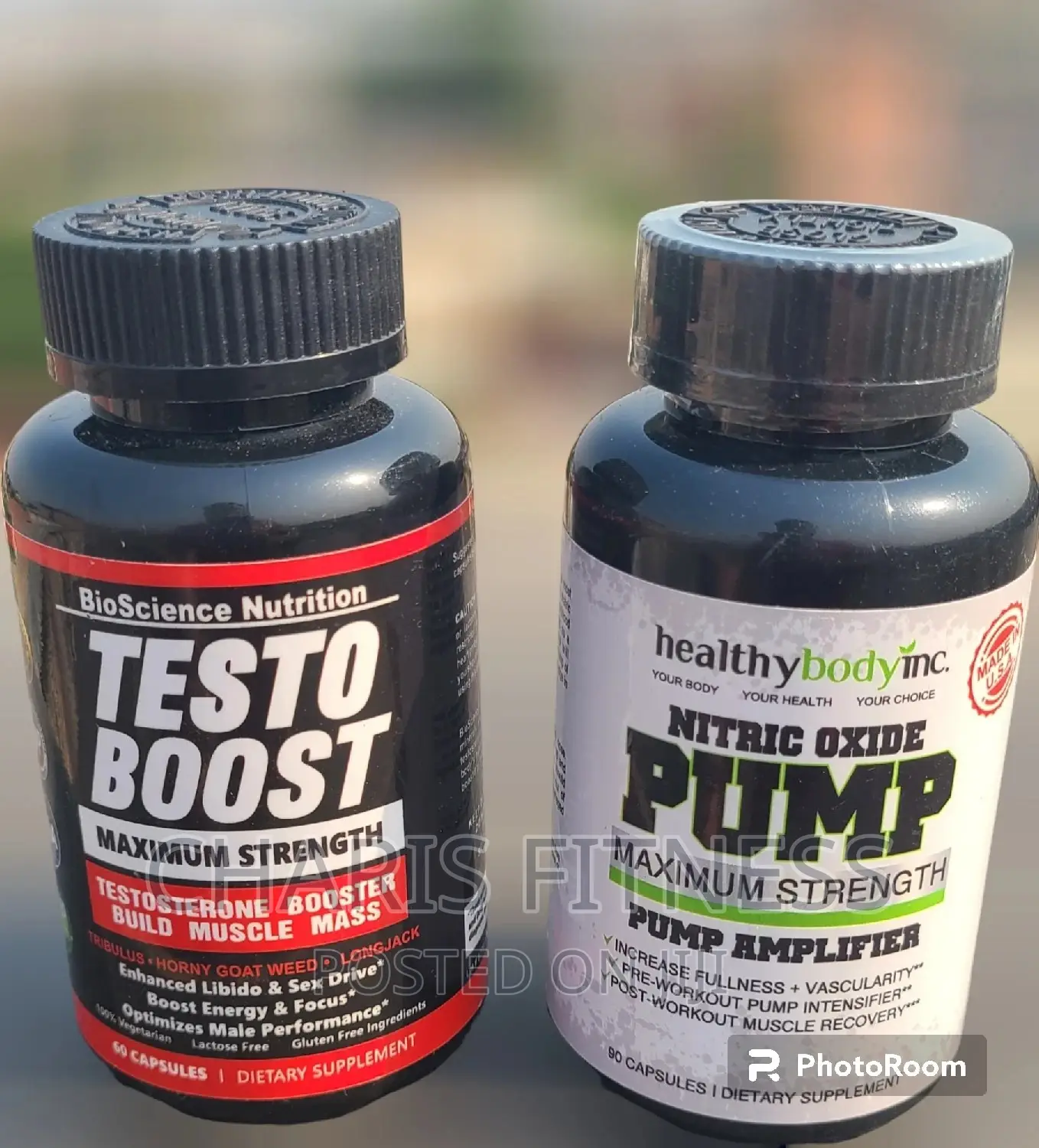 Testosterone Booster + Muscle Pump Amplifie(Gains Galore)