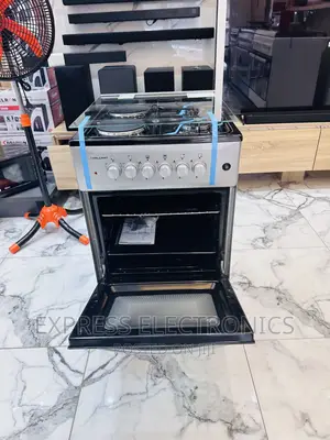 Extremely Cool Gas Electric Cooker Oven Grill 2-2 Sliver