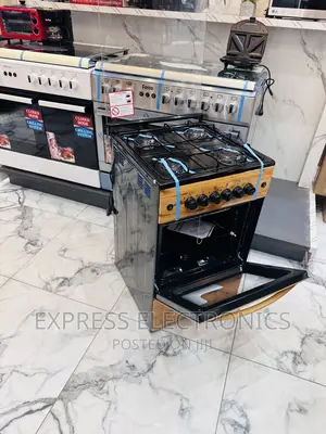 Sleek and Authentic Gas Cooker Oven Grill 4burner Wooden