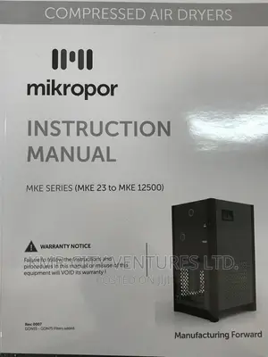 Compressed Air Dryer