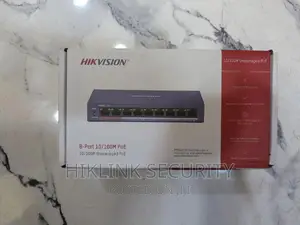 POE SWITCH HIKVISION 8 Port Poe