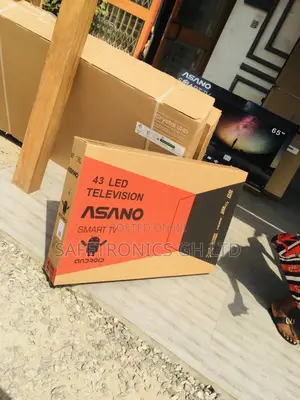 Smart Black Asano Glossy 43 Inches UHD LED Electric Tv