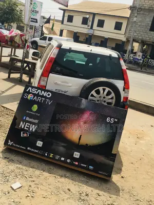 Smart UHD Black Electric 65 Inches Glossy LED Asano Tv