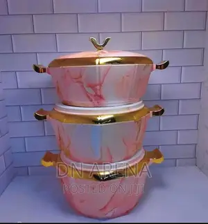 3pcs Luxury Food Warmer 3L 2.5L 2L