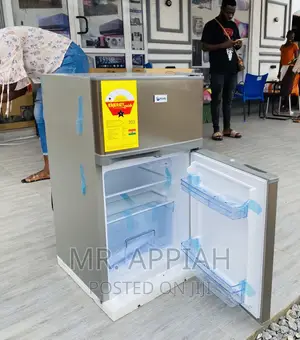 Newly in Stock Pearl PF-10TDouble Door Electric Fridge,Gray