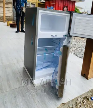Classic Pearl PF-10T Double Door Electric Fridge(Gray).