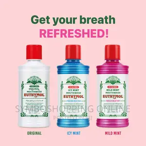 Euthymol Mouthwash Original 500ml Alcohol-Free