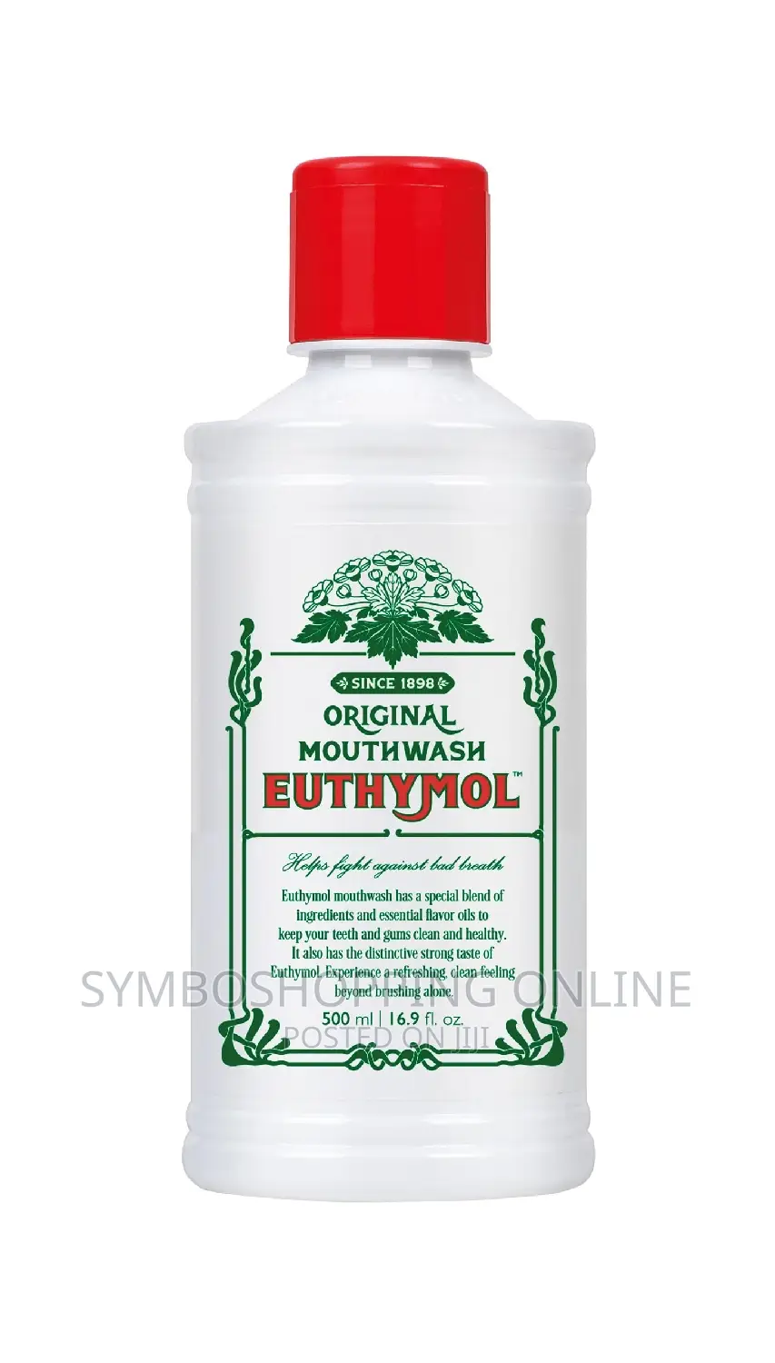 Euthymol Mouthwash Original 500ml Alcohol-Free