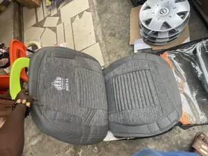 Material With Lea Seat Covers Ash Colour