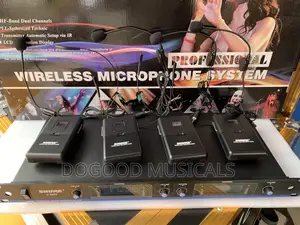 Shure U-6600 4in1 Lapel(Head)Wireless Microphone